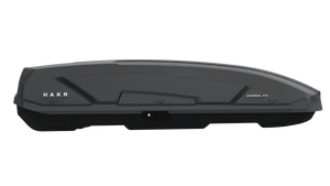 Roof box HAKR Eternal 410 - anthracite (MATT BLACK)