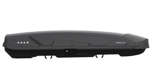 Roof box HAKR Eternal 440 - anthracite (MATT BLACK)