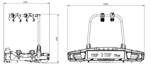 TRIP TOP for 2 bikes