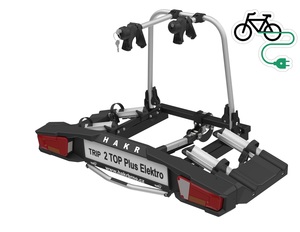 Towbar bike carrier HAKR Trip 2 TOP Plus Electric 