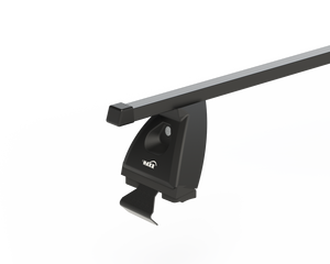 Roof rack FIAT GRANDE PUNTO 5-door hatchback, black Fe bar