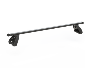 Roof rack RENAULT MASTER 4 door van, black Fe bar   