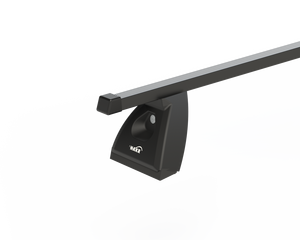 Roof rack PEUGEOT 207 3-door hatchback, black Fe bar
