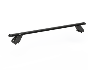 Roof rack BMW X1 5dv SUV (E84) with integrated side rails, black Alu bar 